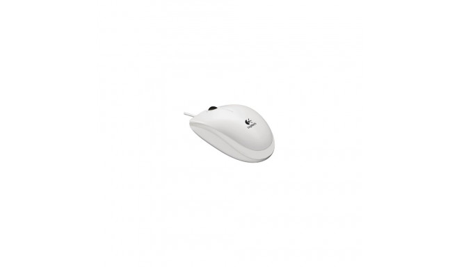 LOGITECH B100 Optical Mouse for Business White OEM