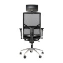 Computer chair/office chair 1850 SYN OMNIA PDH black mesh/black seat with headrest