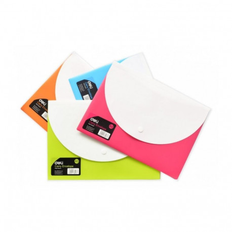 Plastic envelope with stamp C5 DELI color selection