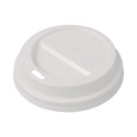 Kohvitopsi kaas 300ml topsile 100tk/pk valge