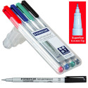 Universal pen Lumocolor non-p S 4pc