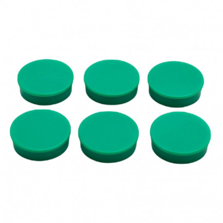 Tahvlimagnetid DAHLE 24mm roheline 6tk