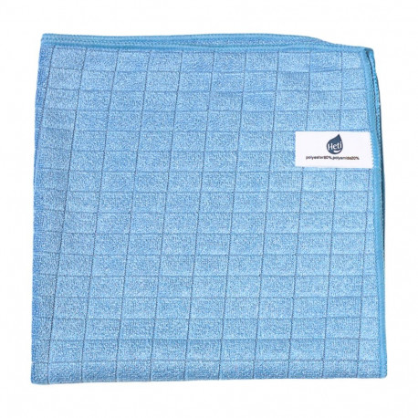 Microfiber cloth HETI square, 38x38cm blue