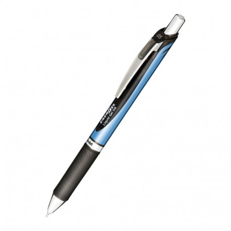 Gel pen mechanical PENTEL EnerGel BLN75 0.5mm blue FAST DRY