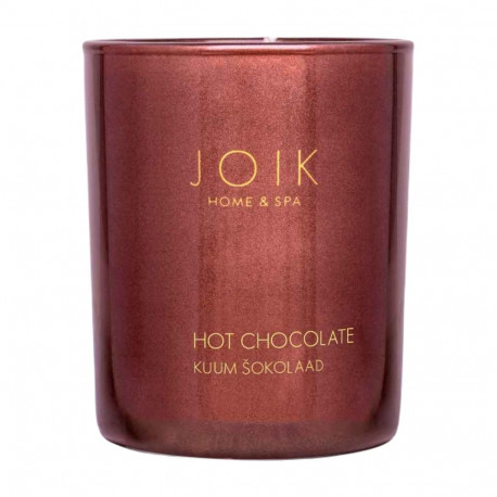 Scented candle JOIK Hot chocolate in a glass cup 150g