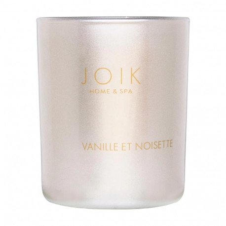 Scented candle JOIK Vanille et noisette in glass cup 150g