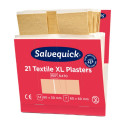 A set of textile patches for fingertips SALVEQUICK XL 90 pcs in a pack