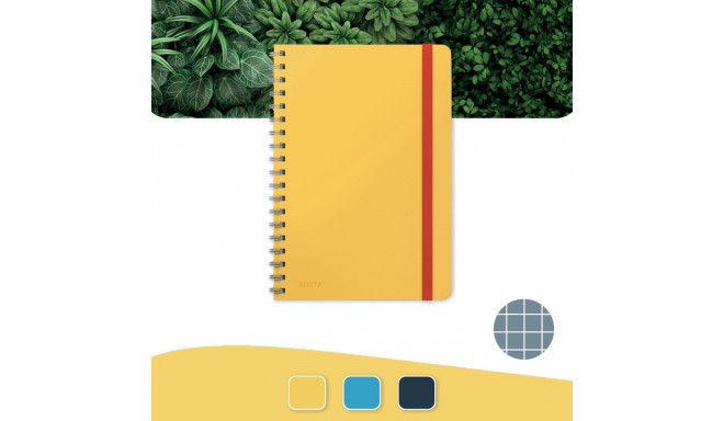 Notebook Leitz Cosy WireB L Squar.Yellow