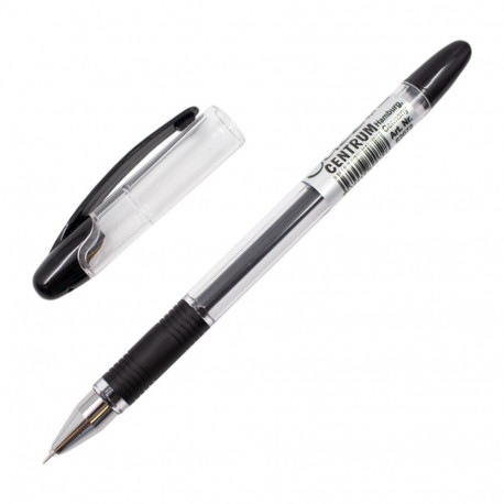 Gel pen with cap CENTRUM Jazz 0.5mm black
