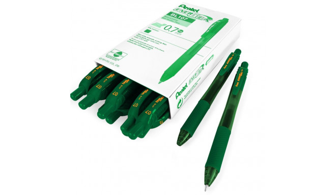 Mechanical gel pen PENTEL EnerGel-X BL107 0.7mm green