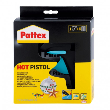 Liimipüstol PATTEX Hotmelt d=11mm + 6 pulka