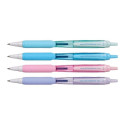 Mechanical gel pen UNI-BALL Jetstream SXN-101 0.7mm blue ink light blue body