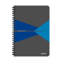 Notebook Leitz Office Card A4 Squar Blue