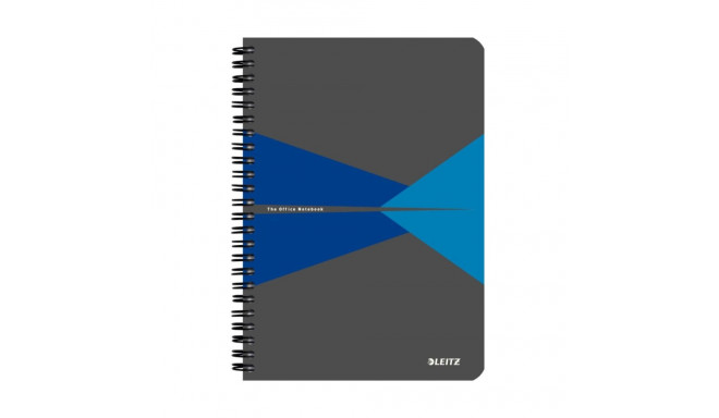 Notebook Leitz Office Card A4 Squar Blue