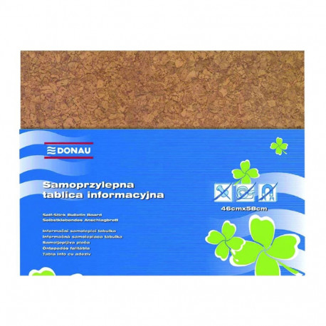 Info board, adheshive, DONAU, 58x46 cm