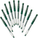 Gel pen with cap UNI-BALL Signo DX UM-151 0.38mm green