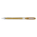 Gel pen with cap UNI-BALL UM-120SP 1.0mm golden