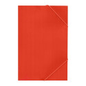 Cardboard folder rubber FOROFIS A4 red