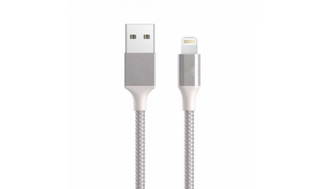 Cable USB - Lightning 2 m. (White)