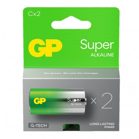 GP LR14 C Super batteries 2 pcs.
