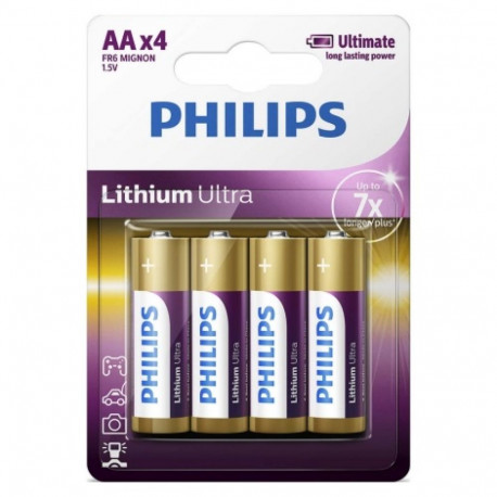 Philips FR6 AA Ultra batteries 4 pcs.