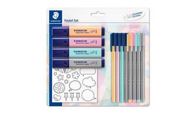 Kirjutusvahendite komplekt Staedtler, pastell