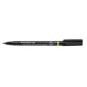 Marker permanentne Staedtler Lumocolor 319 special  F/0,6 mm, must