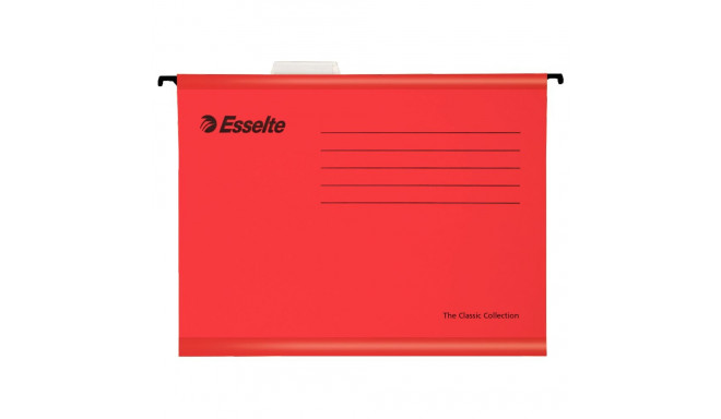 Rippkaaned Esselte Classic A4, punane (2 tk)