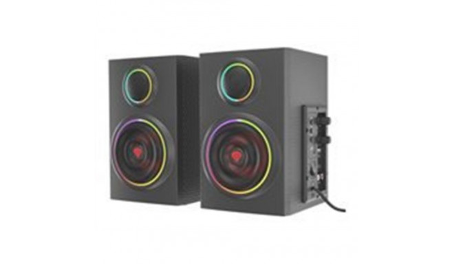 GENESIS Helium 300 BT kõlarikomplekt 24 W PC/sülearvuti must 2.0 kanalit 2-ribaline Bluetooth