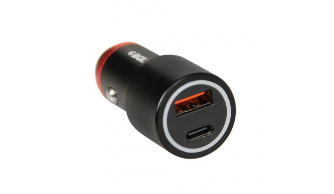 iBox ICC20 mobiilseadme laadija nutitelefon, nutikell, tahvelarvuti must sigaretisüütaja kiirlaadimi