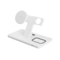 Fixed  Stand with wireless charging 3in1  FIXMPOS-WH MagPowerstation