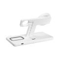 Fixed  Stand with wireless charging 3in1  FIXMPOS-WH MagPowerstation