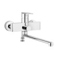 Bathroom faucet Deante Alpinia BGA 056M chrome long spout