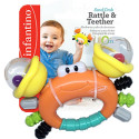 INFANTINO Rattle & teether sand crab