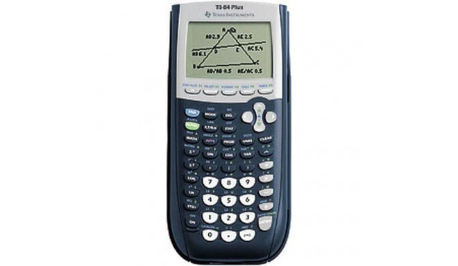 Texas Instruments TI-84 Plus calculator Pocket Graphing Blue, Silver