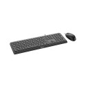 Philips 2000 series SPT6207B/00 keyboard Mouse included Home USB US English Black