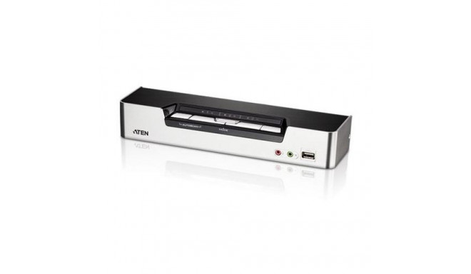 ATEN 4-Port USB HDMI KVM Switch with Audio &amp; USB 2.0 Hub (KVM cables included)