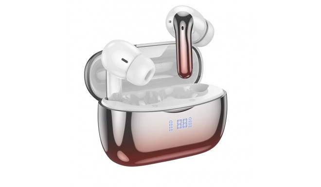 HOCO wireless earphones bluetooth TWS ANC + ENC EQ16 red glaze