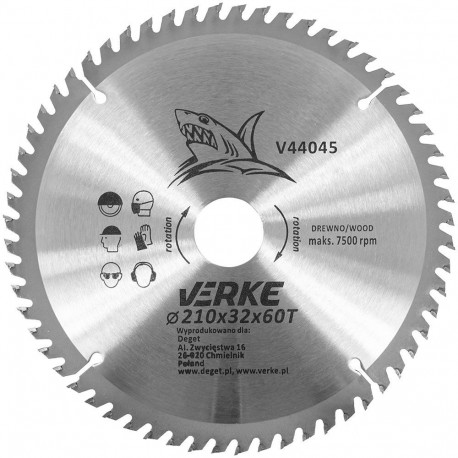 Saeketas puidule 210x32x60z VERKE