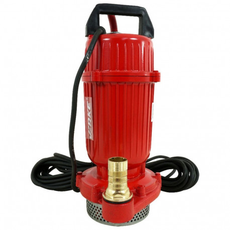 Submersible water pump 370W cast iron housing Red V60020 Verke