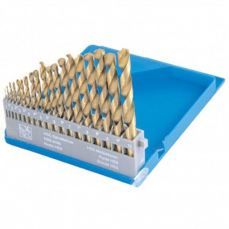 Puurikomplekt metallile - titaan 1,5-6,5mm (13tk.)