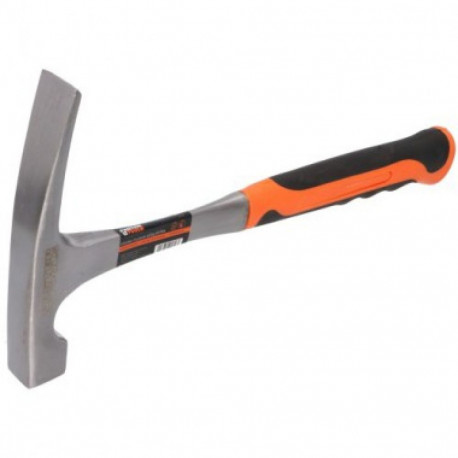Hammer bricklayer type, rubberized handle EXTRA 0.6kg FASTER TOOLS