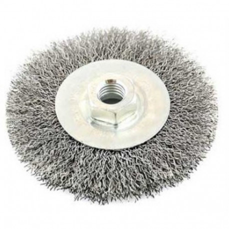 Birste slīpmašīnai diskveida M14 tērauda sari 120mm, EGA