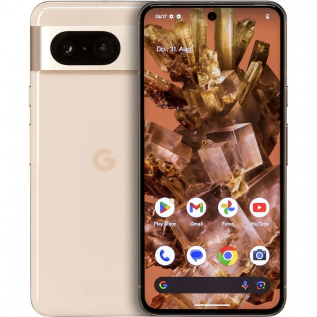 Google Pixel 8 5G nutitelefon, 128/8 GB, roosa
