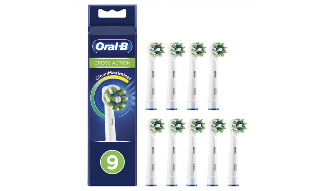 Oral-B CrossAction CleanMaximiser -vaihtoharja, 9 kpl