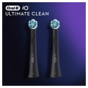 Oral-B iO Ultimate Clean Black -vaihtoharjat, musta, 2 kpl