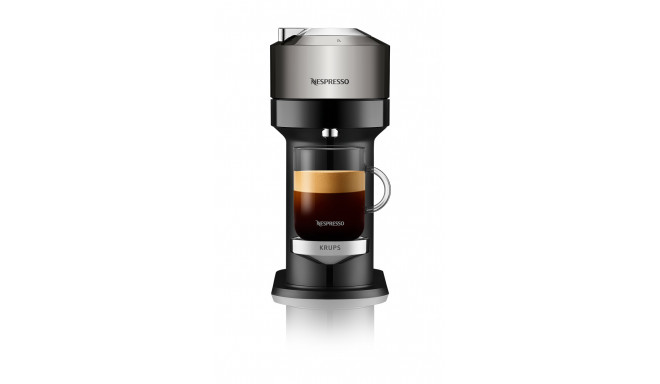 Nespresso Vertuo Next Deluxe -kapselikeitin, musta/kromi