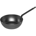De Buyer Mineral B Element -paistinpannu / kasari "rustic", hiiliteräs, 28 cm