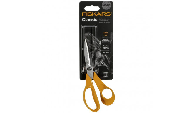 Fiskars Classic -keittiösakset, 18 cm