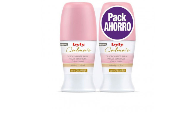 BYLY SENSITIVE CALMA DEO ROLL-ON PACK 2 x 50 ml